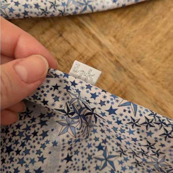 Il Gufo Blue Liberty Fabric Kids Button Down Shirt 3Y - Picture 7 of 7